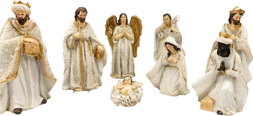 Natività completa con re magi presepe in poliresina 8 soggetti h 16 cm Casa e cucina/Decorazioni per interni/Addobbi e decorazioni per ricorrenze/Decorazioni natalizie/Presepi/Statuine e fondali per il presepe MagiediNatale.it - Altamura, Commerciovirtuoso.it