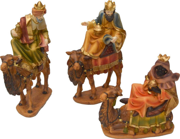 Natività completa con re magi su cammelli in poliresina 11 soggetti Casa e cucina/Decorazioni per interni/Addobbi e decorazioni per ricorrenze/Decorazioni natalizie/Presepi/Statuine e fondali per il presepe MagiediNatale.it - Altamura, Commerciovirtuoso.it
