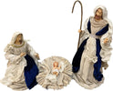 Natività completa h 70 cm statue per presepe con vestiti in pizzo e Velluto Blu Casa e cucina/Decorazioni per interni/Addobbi e decorazioni per ricorrenze/Decorazioni natalizie/Presepi/Statuine e fondali per il presepe MagiediNatale.it - Altamura, Commerciovirtuoso.it