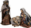 Natività completa statue per presepe vestiti in tessuto Bordeaux h 40 cm Casa e cucina/Decorazioni per interni/Addobbi e decorazioni per ricorrenze/Decorazioni natalizie/Presepi/Statuine e fondali per il presepe MagiediNatale.it - Altamura, Commerciovirtuoso.it