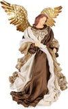 Natività con 3 Re magi, angelo e pecorelle, con vestiti in tessuto color bronzo statue per presepe Casa e cucina/Decorazioni per interni/Addobbi e decorazioni per ricorrenze/Decorazioni natalizie/Presepi/Statuine e fondali per il presepe MagiediNatale.it - Altamura, Commerciovirtuoso.it