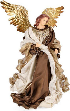 Natività con 3 Re magi, angelo e pecorelle, con vestiti in tessuto color bronzo statue per presepe Casa e cucina/Decorazioni per interni/Addobbi e decorazioni per ricorrenze/Decorazioni natalizie/Presepi/Statuine e fondali per il presepe MagiediNatale.it - Altamura, Commerciovirtuoso.it