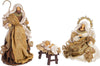 Natività con 3 Re magi con vestiti in tessuto color bronzo statue per presepe h 41 cm Casa e cucina/Decorazioni per interni/Addobbi e decorazioni per ricorrenze/Decorazioni natalizie/Presepi/Statuine e fondali per il presepe MagiediNatale.it - Altamura, Commerciovirtuoso.it