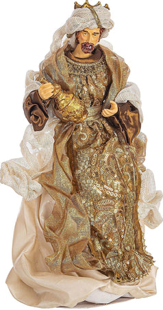 Natività con 3 Re magi con vestiti in tessuto color bronzo statue per presepe h 41 cm Casa e cucina/Decorazioni per interni/Addobbi e decorazioni per ricorrenze/Decorazioni natalizie/Presepi/Statuine e fondali per il presepe MagiediNatale.it - Altamura, Commerciovirtuoso.it