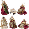 Natività con 3 Re magi con vestiti in tessuto statue per presepe Casa e cucina/Decorazioni per interni/Addobbi e decorazioni per ricorrenze/Decorazioni natalizie/Presepi/Statuine e fondali per il presepe MagiediNatale.it - Altamura, Commerciovirtuoso.it