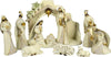 Natività con capanna h 17 cm presepe in poliresina beige arredamento natalizio Casa e cucina/Decorazioni per interni/Addobbi e decorazioni per ricorrenze/Decorazioni natalizie/Presepi/Statuine e fondali per il presepe MagiediNatale.it - Altamura, Commerciovirtuoso.it