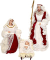 Natività con vestiti in tessuto Beige e Rosso statue per presepe h 68 cm Casa e cucina/Decorazioni per interni/Addobbi e decorazioni per ricorrenze/Decorazioni natalizie/Presepi/Statuine e fondali per il presepe MagiediNatale.it - Altamura, Commerciovirtuoso.it