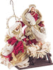 Natività con vestiti in tessuto Bordeaux statue per presepe Casa e cucina/Decorazioni per interni/Addobbi e decorazioni per ricorrenze/Decorazioni natalizie/Presepi/Statuine e fondali per il presepe MagiediNatale.it - Altamura, Commerciovirtuoso.it