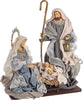 Natività con vestiti in tessuto Celeste Azzurro statue per presepe Casa e cucina/Decorazioni per interni/Addobbi e decorazioni per ricorrenze/Decorazioni natalizie/Presepi/Statuine e fondali per il presepe MagiediNatale.it - Altamura, Commerciovirtuoso.it