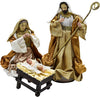 Natività con vestiti in tessuto Oro e Avorio statue per presepe h 25 cm Casa e cucina/Decorazioni per interni/Addobbi e decorazioni per ricorrenze/Decorazioni natalizie/Presepi/Statuine e fondali per il presepe MagiediNatale.it - Altamura, Commerciovirtuoso.it