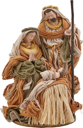 Natività con vestiti in tessuto Verde e Arancio per presepe Natalizio h 36 cm Casa e cucina/Decorazioni per interni/Addobbi e decorazioni per ricorrenze/Decorazioni natalizie/Presepi/Statuine e fondali per il presepe MagiediNatale.it - Altamura, Commerciovirtuoso.it