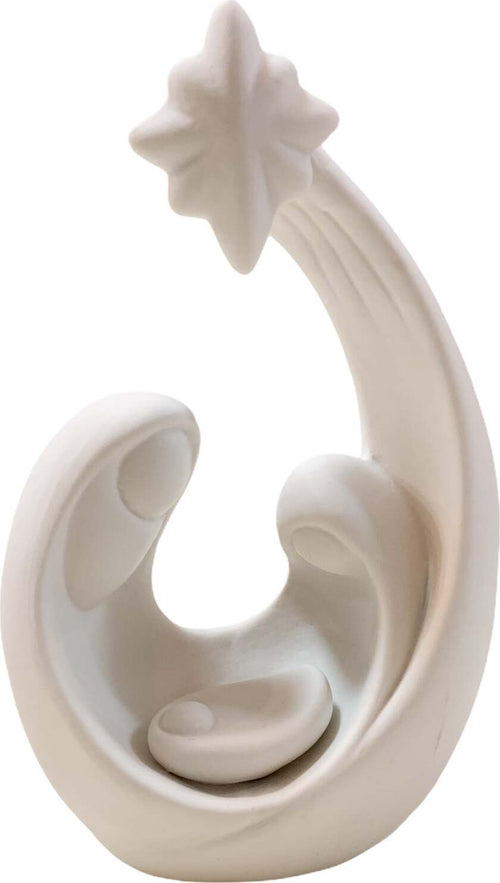 Natività in Poliresina Stilizzata Bianca per presepe arredamento natalizio h 20 cm Casa e cucina/Decorazioni per interni/Addobbi e decorazioni per ricorrenze/Decorazioni natalizie/Presepi/Statuine e fondali per il presepe MagiediNatale.it - Altamura, Commerciovirtuoso.it