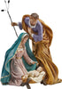 Natività in poliresina, tessuti di qualità, presepe da 36 x 28 x h 40 cm Casa e cucina/Decorazioni per interni/Addobbi e decorazioni per ricorrenze/Decorazioni natalizie/Presepi/Statuine e fondali per il presepe MagiediNatale.it - Altamura, Commerciovirtuoso.it