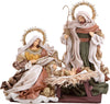 Natività in Tessuto Verde e Oro per presepe Natalizio h 36 cm Casa e cucina/Decorazioni per interni/Addobbi e decorazioni per ricorrenze/Decorazioni natalizie/Presepi/Statuine e fondali per il presepe MagiediNatale.it - Altamura, Commerciovirtuoso.it