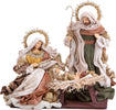 Natività in Tessuto Verde e Oro per presepe Natalizio h 36 cm Casa e cucina/Decorazioni per interni/Addobbi e decorazioni per ricorrenze/Decorazioni natalizie/Presepi/Statuine e fondali per il presepe MagiediNatale.it - Altamura, Commerciovirtuoso.it