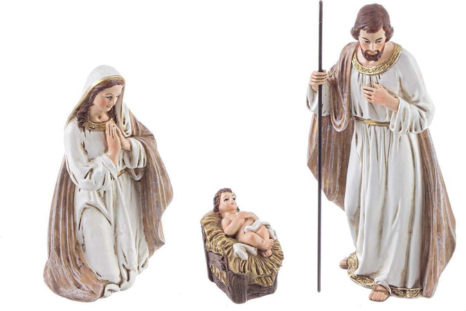 Natività moderna in poliresina Beige per presepe decorazione Natalizia h 19 cm Casa e cucina/Decorazioni per interni/Addobbi e decorazioni per ricorrenze/Decorazioni natalizie/Presepi/Statuine e fondali per il presepe MagiediNatale.it - Altamura, Commerciovirtuoso.it