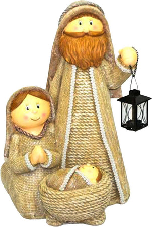 Natività monoblocco con lanterna in poliresina decorazione natalizia h 62 cm Casa e cucina/Decorazioni per interni/Addobbi e decorazioni per ricorrenze/Decorazioni natalizie/Presepi/Statuine e fondali per il presepe MagiediNatale.it - Altamura, Commerciovirtuoso.it