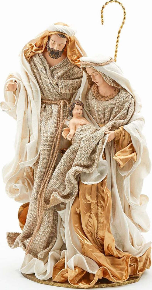 Natività monoblocco h 52 cm statue per presepe vestiti in tessuto Panna e Beige Casa e cucina/Decorazioni per interni/Addobbi e decorazioni per ricorrenze/Decorazioni natalizie/Presepi/Statuine e fondali per il presepe MagiediNatale.it - Altamura, Commerciovirtuoso.it
