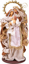 Natività monoblocco per presepe in tessuto decorazione natalizia h 51 cm Casa e cucina/Decorazioni per interni/Addobbi e decorazioni per ricorrenze/Decorazioni natalizie/Presepi/Statuine e fondali per il presepe MagiediNatale.it - Altamura, Commerciovirtuoso.it