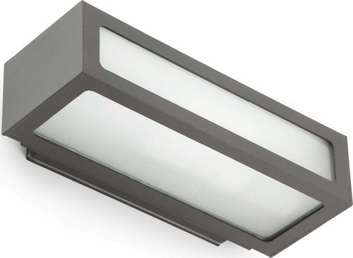 NATRON Lampada da parete grigio scuro Illuminazione/Illuminazione per interni/Illuminazioni per pareti/Applique Led Mall Home - Napoli, Commerciovirtuoso.it