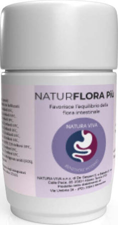 NATUR-FLORA-PIU'-integratore-alimentare-30-capsule-Natura-Viva