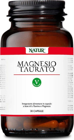 Natur-Magnesio-Taurato-30-capsule-vegetali-Integratore-alimentare