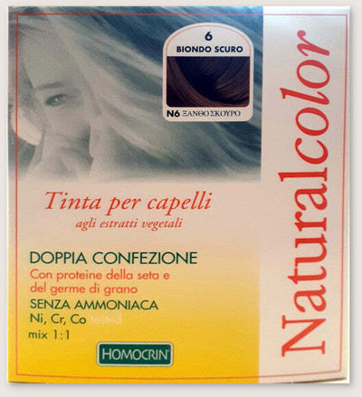 Natural Color Biondo Scuro - Tintura Per Capelli Agli Estratti Vegetali - Doppia Confezione