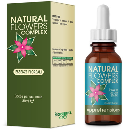 NATURAL FLOWERS APPREHENSIONS essenze floreali Gocce 30 ml