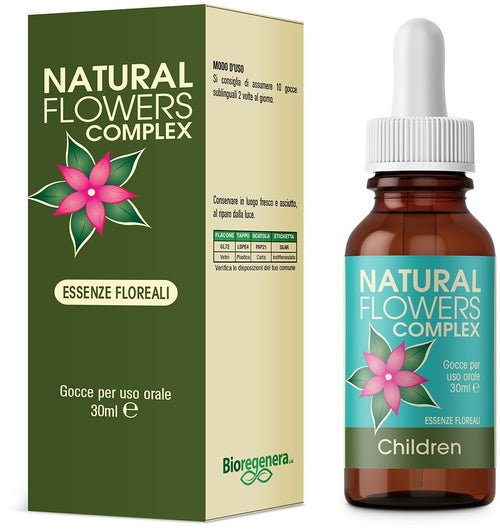 NATURAL FLOWERS CHILDREN essenze floreali Gocce 30 ml