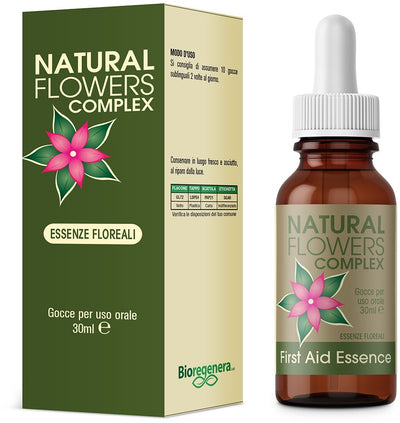 NATURAL FLOWERS FIRST AID ESSENCE essenze floreali Gocce 30 ml