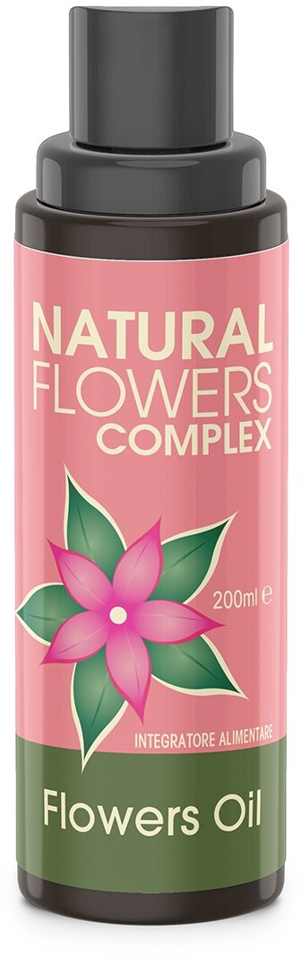 NATURAL FLOWERS OIL integratore alimentare Olio 200 ml