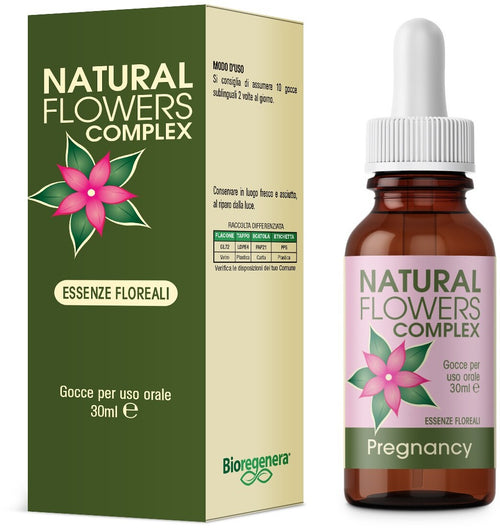 NATURAL FLOWERS PREGNANCY essenze floreali Gocce 30 ml