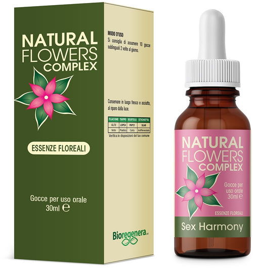 NATURAL FLOWERS SEX HARMONY essenze floreali Gocce 30 ml