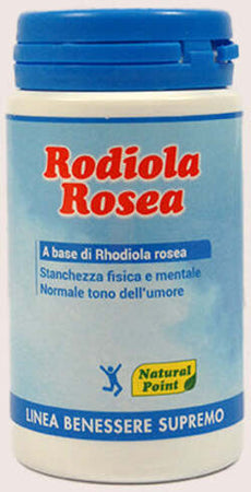 Natural Point - Rodiola Rosea Integratore per Ridurre La Stanchezza Fisica E Mentale 50 Capsule