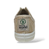 Sneakers Bambini Natural World 470 Beige Chiaro Elastico – Scarpe Vegane Traspiranti Primavera Estate
