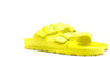 NATURAL WORLS Ciabatta Due Fibbie Gomma Giallo