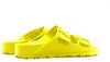 NATURAL WORLS Ciabatta Due Fibbie Gomma Giallo