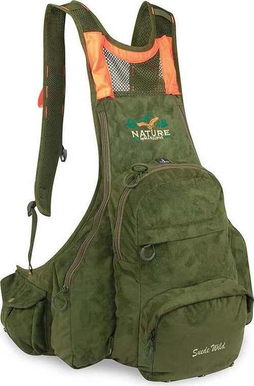 Nature-by-Marsupio-Zaino-Gilet-per-la-caccia-Suede-Wild