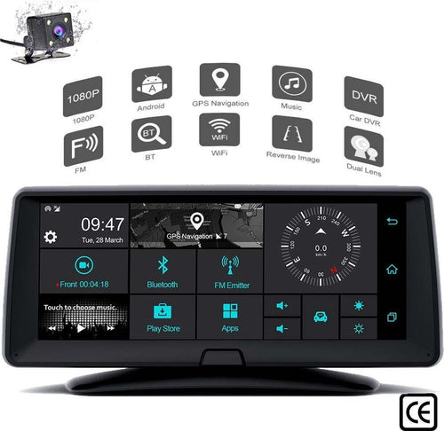 NAVIGATORE GPS ANDROID 5.0 CON DVR DOPPIA TELECAMERA CON VISORE NOTTURNO Elettronica/GPS Trova oggetti e accessori/GPS per auto Trade Shop italia - Napoli, Commerciovirtuoso.it