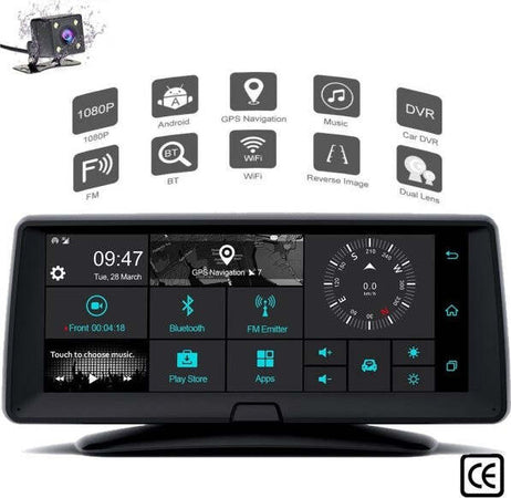 Navigatore Gps Android 5.0 Con Dvr Doppia Telecamera Con Visore Notturno Elettronica/GPS Trova oggetti e accessori/GPS per auto Trade Shop italia - Napoli, Commerciovirtuoso.it