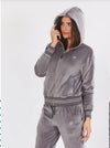 Nazareno Gabrielli Tuta Donna In Ciniglia Felpa Con Cappuccio Full Zip E Polsini Nazareno Gabrielli Ideale Per Il Tempo Libero Moda/Donna/Abbigliamento/Abbigliamento sportivo/Completi sportivi/Tute La Bottega di Giò - Gravina di Catania, Commerciovirtuoso.it