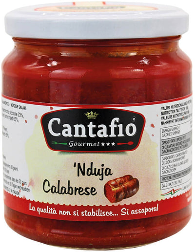 Nduja Calabrese in vasetto 260g. | in olio di semi di girasole