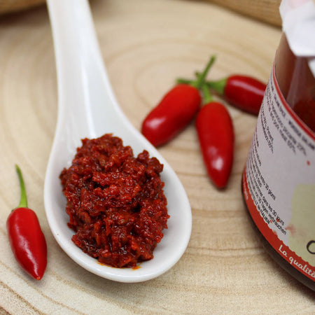 Nduja Calabrese in vasetto 260g. | in olio di semi di girasole