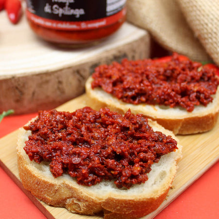 Nduja di Spilinga in vasetto calabrese artigianale CANTAFIO GOURMET® piccante in vasetto salume spalmabile Calabria 180gr