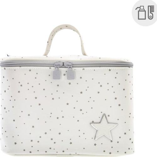 Necessaire Vanity Astra Beige 16X25X16 Cm Prima infanzia/Igiene e benessere/Borsa per toilette La Casa Del Bebè - Napoli, Commerciovirtuoso.it