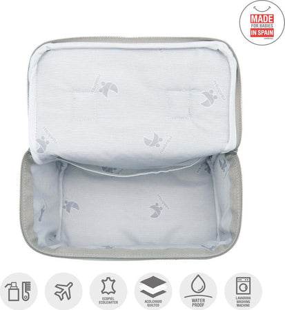 Necessaire Vanity Luxy Grigio 16X25X16 Cm Prima infanzia/Igiene e benessere/Borsa per toilette La Casa Del Bebè - Napoli, Commerciovirtuoso.it