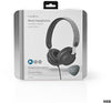 Nedis Cuffie Maxi Cuffie Sovrauricolari Con Filo On-Ear 3.5mm Fshp100gy