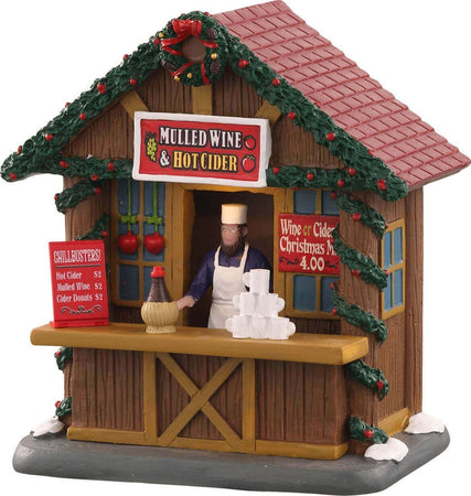 Negozio di vino e birra per villaggio di Natale in poliresina con luci a batteria Casa e cucina/Decorazioni per interni/Addobbi e decorazioni per ricorrenze/Decorazioni natalizie/Oggettistica MagiediNatale.it - Altamura, Commerciovirtuoso.it