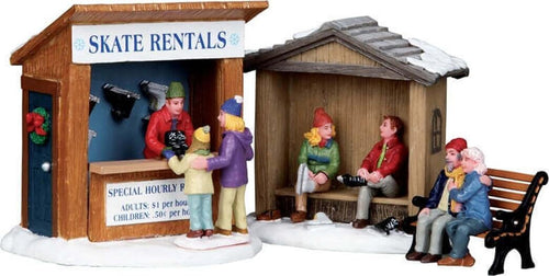 Negozio noleggio pattini decorazione per villaggio di natale set di 3 pezzi in poliresina Casa e cucina/Decorazioni per interni/Addobbi e decorazioni per ricorrenze/Decorazioni natalizie/Oggettistica MagiediNatale.it - Altamura, Commerciovirtuoso.it