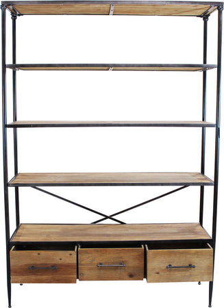 NELLO---libreria-in-legno-e-metallo-Marrone-Milani-Home